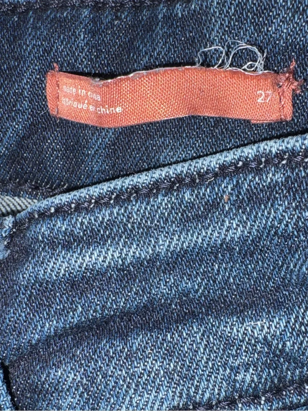 Anthropologie x Pilcro Cigarette High Rise Jeans - 27